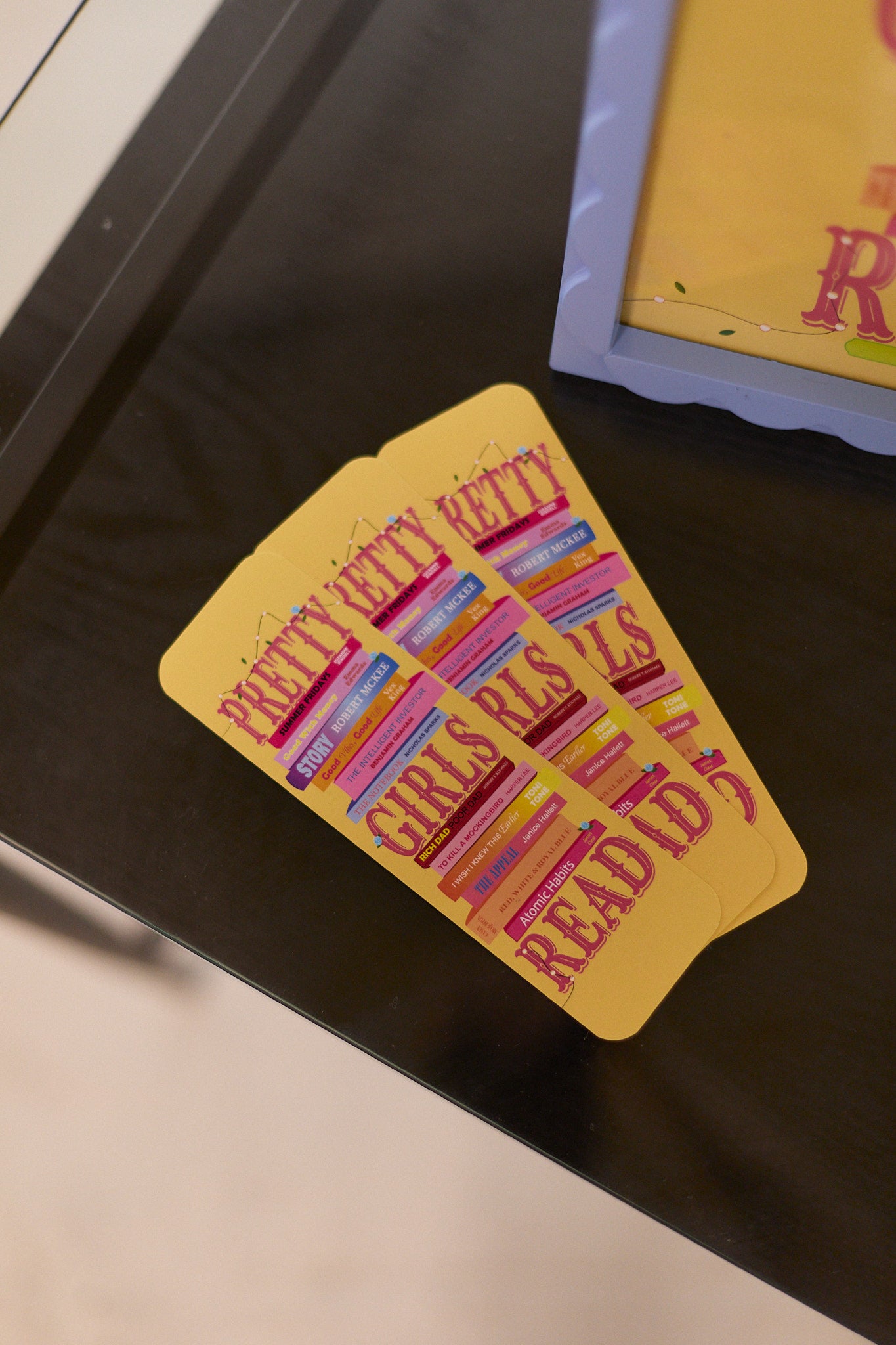Pretty Girls Read Bookmark