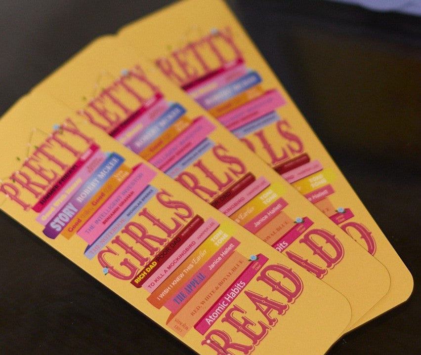 Pretty Girls Read Bookmark