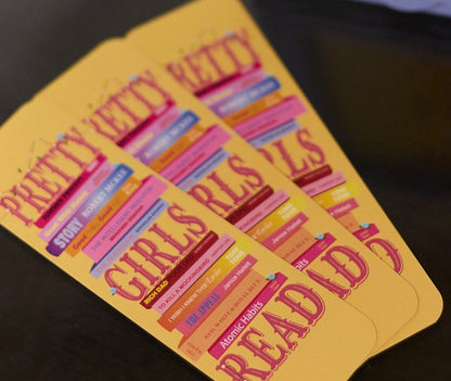 Pretty Girls Read Bookmark