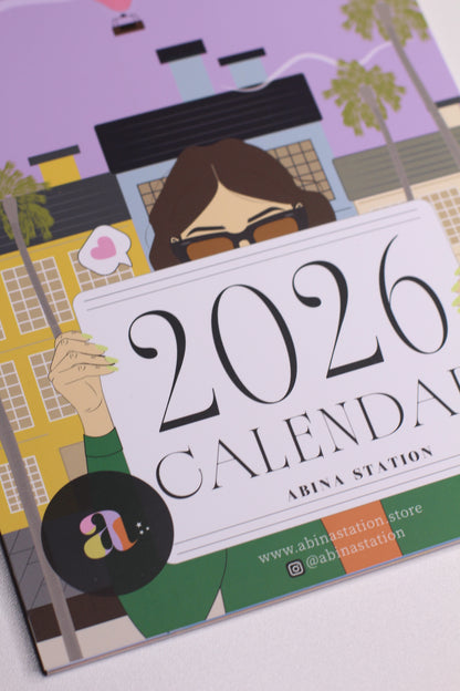 2026 A5 Wall Calendar