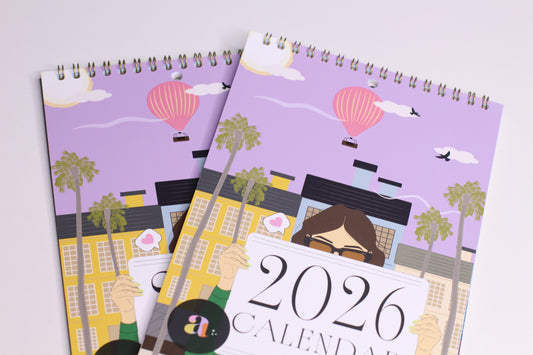 2026 A5 Wall Calendar